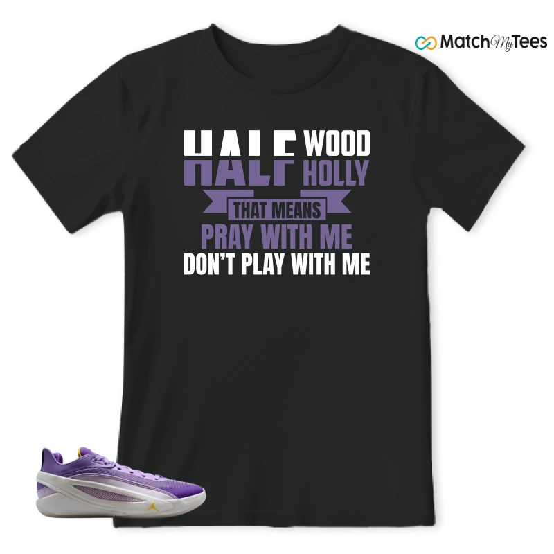 NIKE JORDAN LUKA 5 LAKERS SNEAKER Matching Tees t-shirt