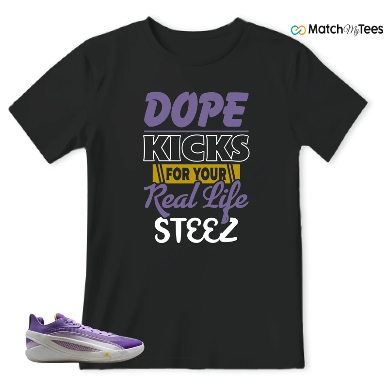 NIKE JORDAN LUKA 5 LAKERS SNEAKER Matching Tees t-shirt