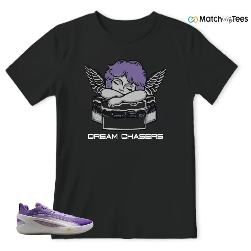 NIKE JORDAN LUKA 5 LAKERS SNEAKER Matching Tees t-shirt