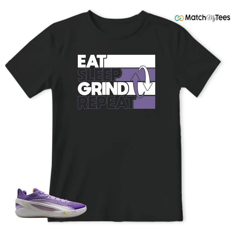 NIKE JORDAN LUKA 5 LAKERS SNEAKER Matching Tees t-shirt