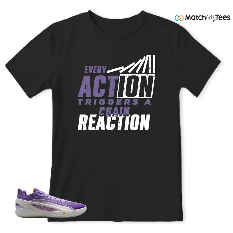 NIKE JORDAN LUKA 5 LAKERS SNEAKER Matching Tees t-shirt
