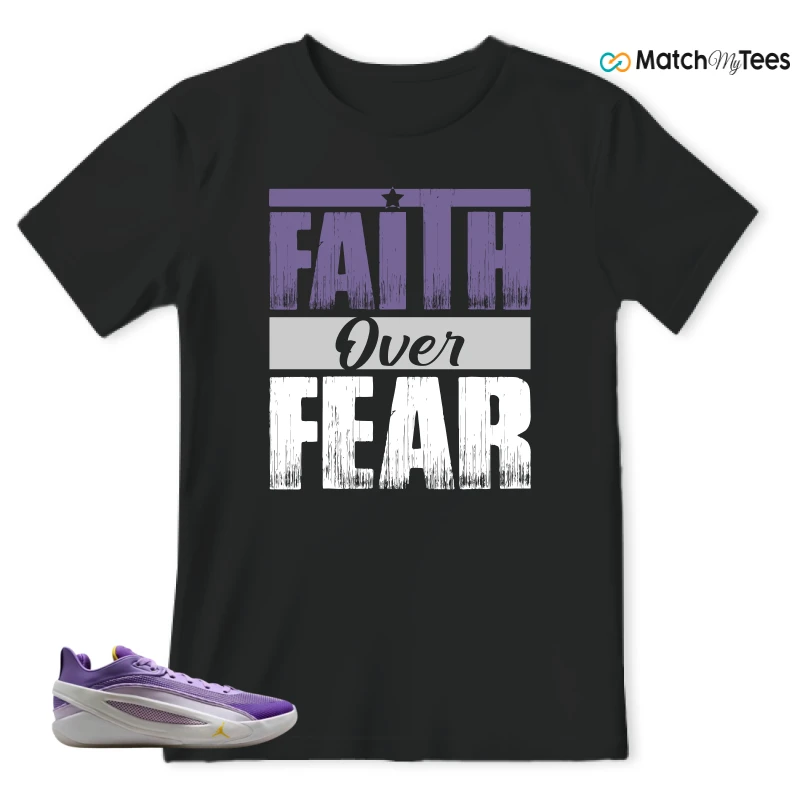 NIKE JORDAN LUKA 5 LAKERS SNEAKER Matching Tees t-shirt