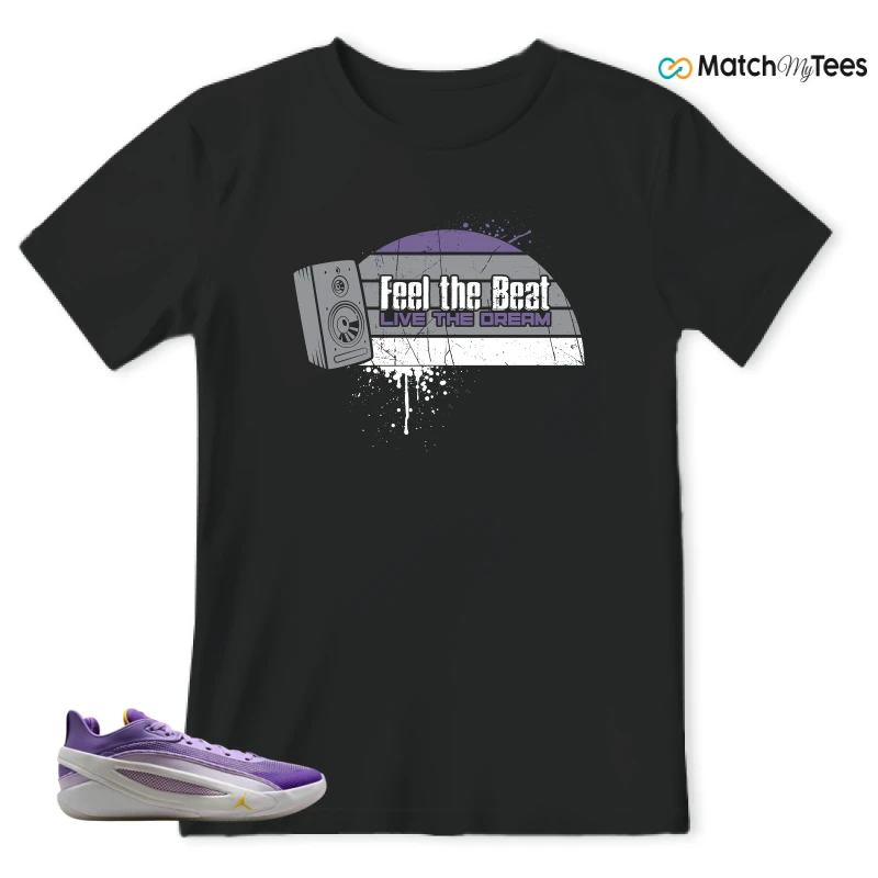 NIKE JORDAN LUKA 5 LAKERS SNEAKER Matching Tees t-shirt