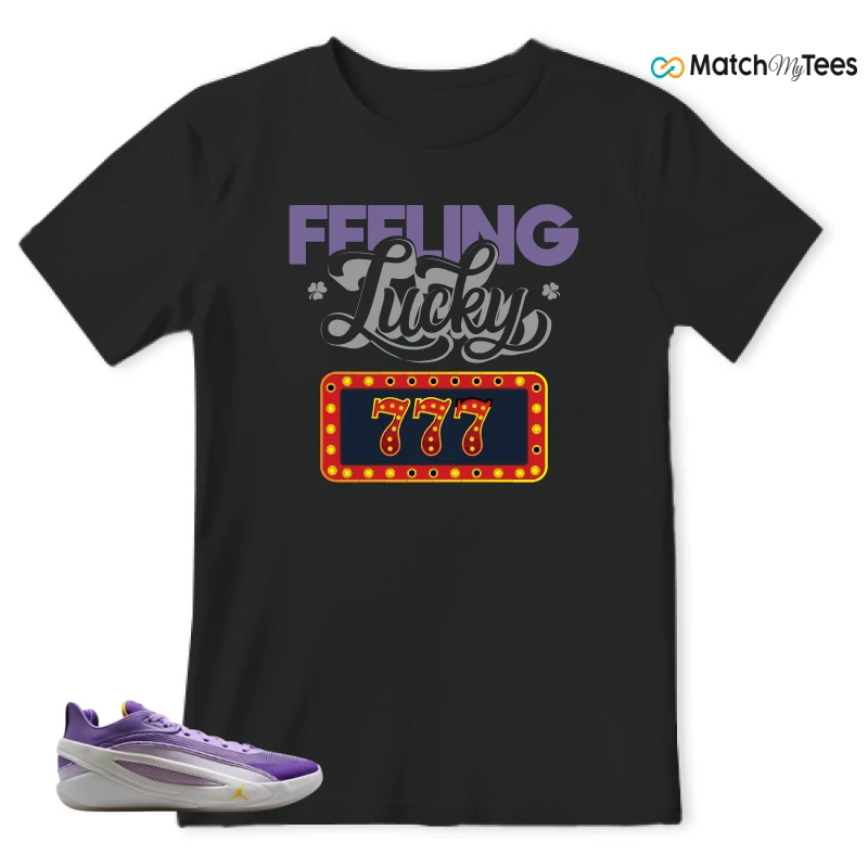 NIKE JORDAN LUKA 5 LAKERS SNEAKER Matching Tees t-shirt