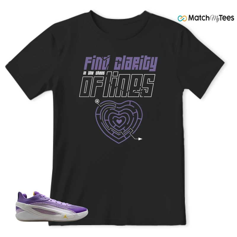 NIKE JORDAN LUKA 5 LAKERS SNEAKER Matching Tees t-shirt