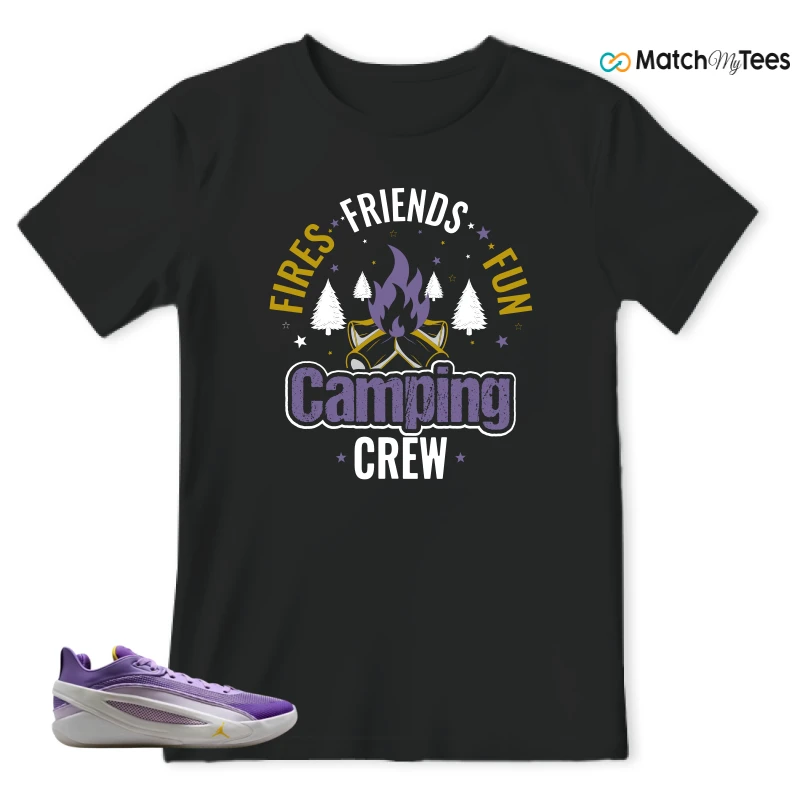 NIKE JORDAN LUKA 5 LAKERS SNEAKER Matching Tees t-shirt