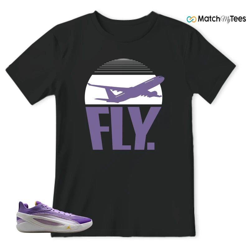 NIKE JORDAN LUKA 5 LAKERS SNEAKER Matching Tees t-shirt