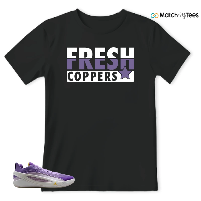 NIKE JORDAN LUKA 5 LAKERS SNEAKER Matching Tees t-shirt