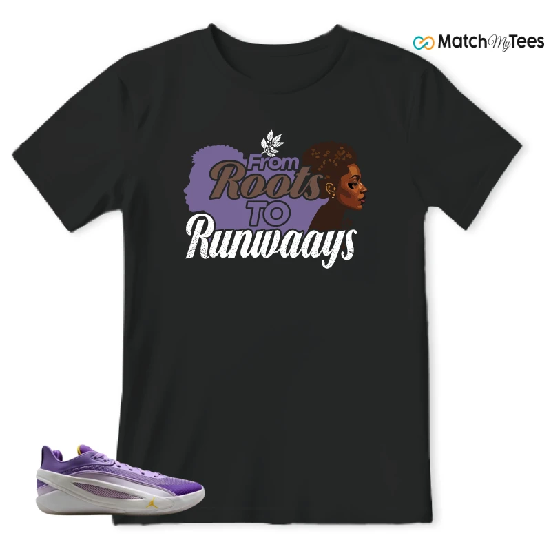 NIKE JORDAN LUKA 5 LAKERS SNEAKER Matching Tees t-shirt