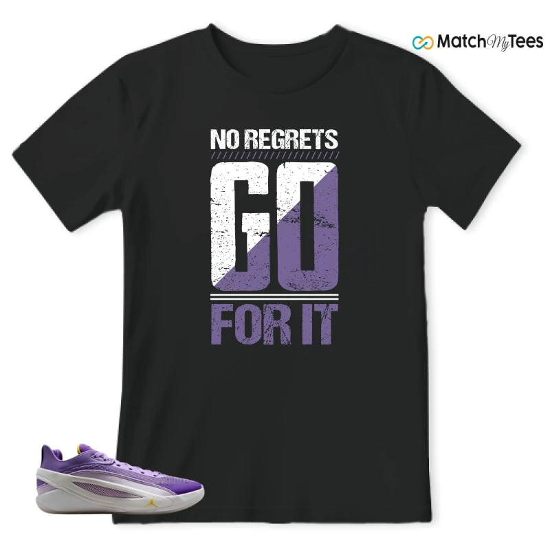 NIKE JORDAN LUKA 5 LAKERS SNEAKER Matching Tees t-shirt