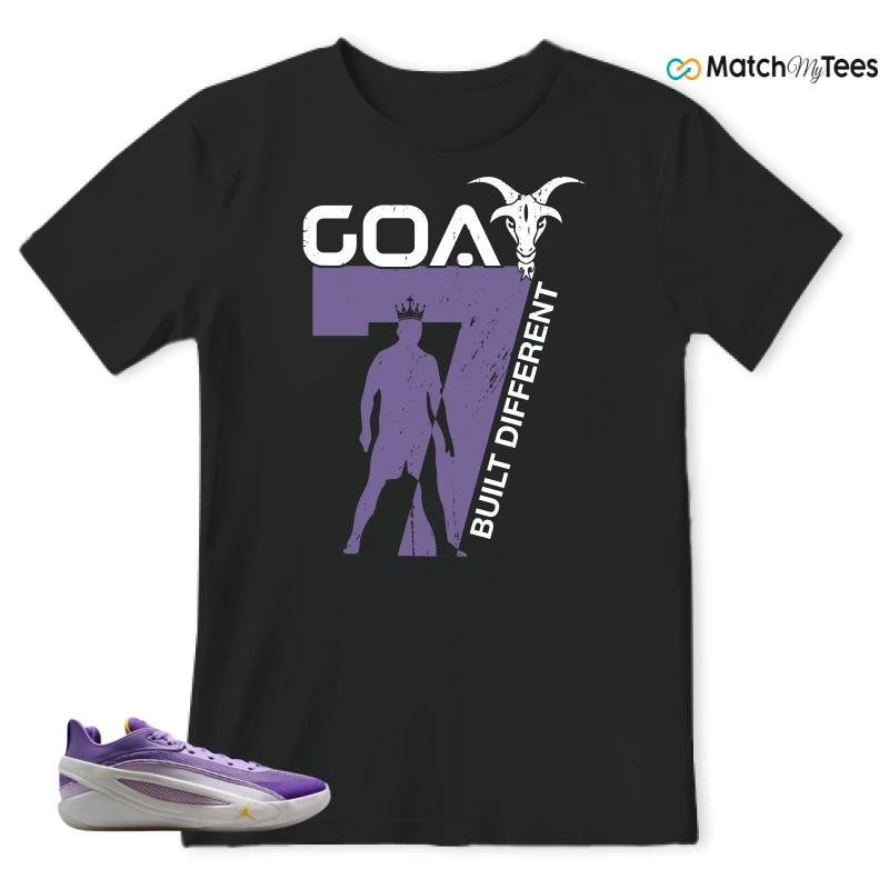 NIKE JORDAN LUKA 5 LAKERS SNEAKER Matching Tees t-shirt