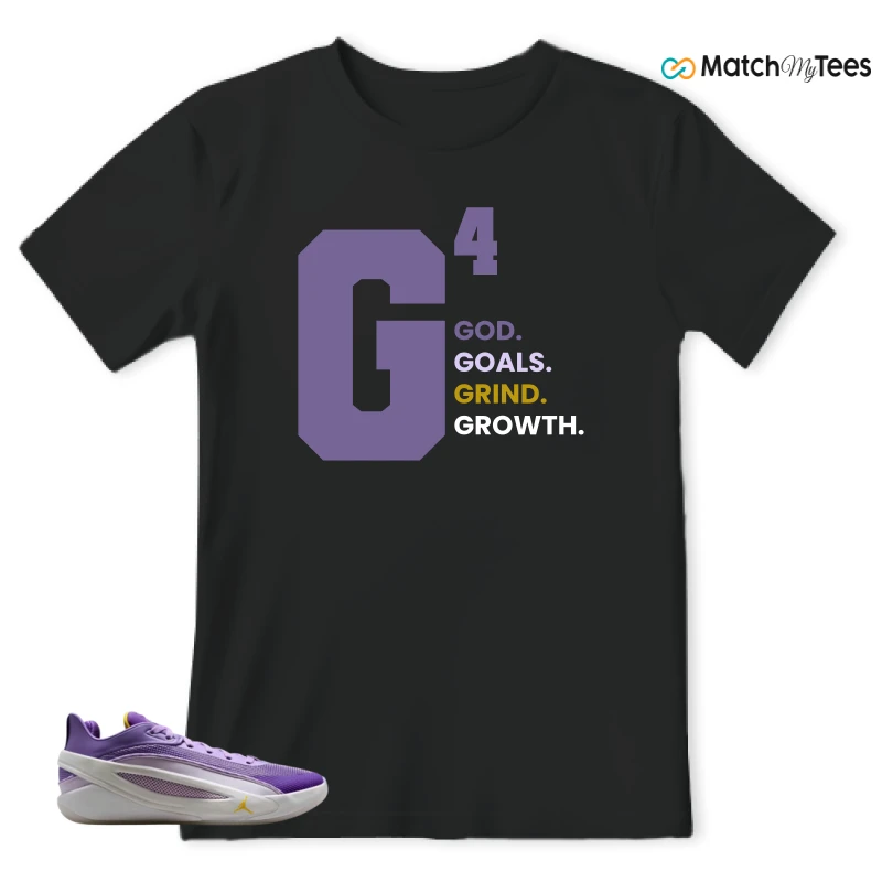 NIKE JORDAN LUKA 5 LAKERS SNEAKER Matching Tees t-shirt