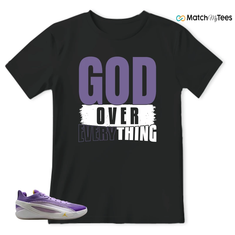NIKE JORDAN LUKA 5 LAKERS SNEAKER Matching Tees t-shirt