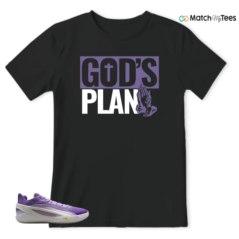 NIKE JORDAN LUKA 5 LAKERS SNEAKER Matching Tees t-shirt
