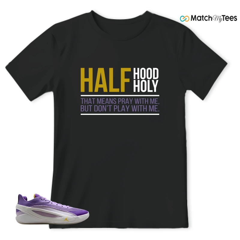 NIKE JORDAN LUKA 5 LAKERS SNEAKER Matching Tees t-shirt