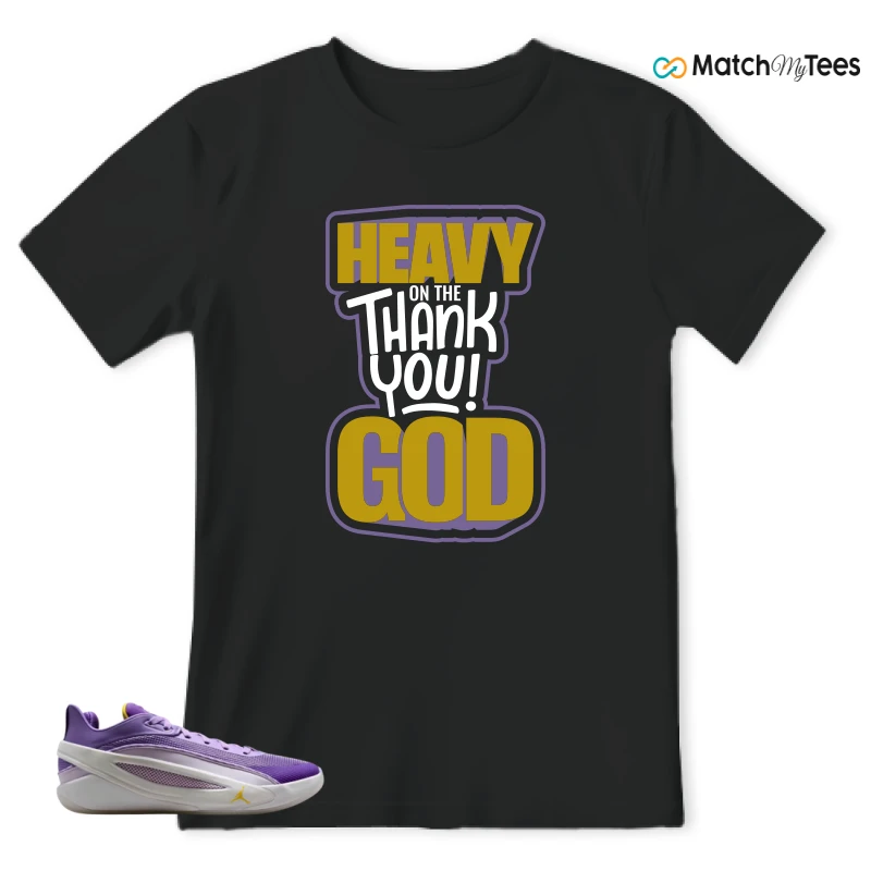 NIKE JORDAN LUKA 5 LAKERS SNEAKER Matching Tees t-shirt