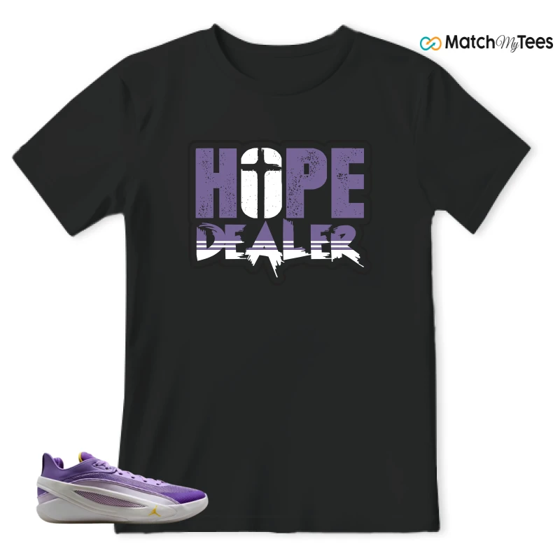 NIKE JORDAN LUKA 5 LAKERS SNEAKER Matching Tees t-shirt