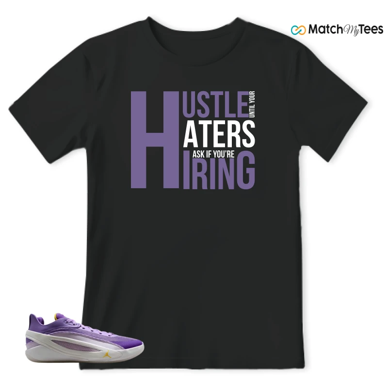NIKE JORDAN LUKA 5 LAKERS SNEAKER Matching Tees t-shirt
