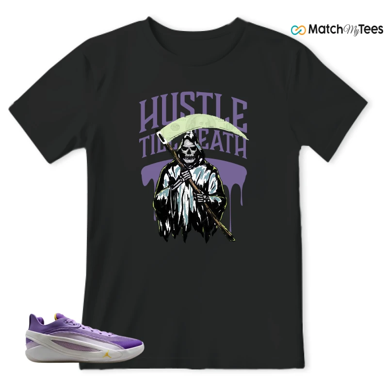 NIKE JORDAN LUKA 5 LAKERS SNEAKER Matching Tees t-shirt