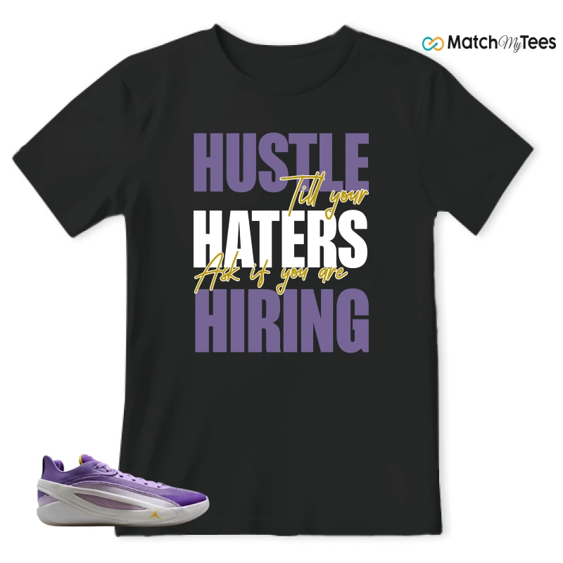 NIKE JORDAN LUKA 5 LAKERS SNEAKER Matching Tees t-shirt