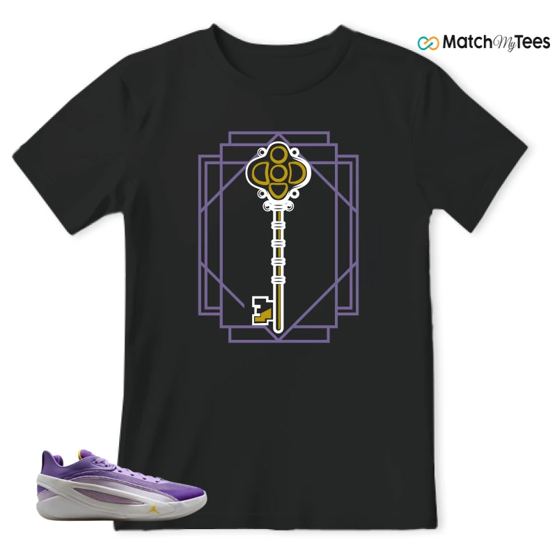 NIKE JORDAN LUKA 5 LAKERS SNEAKER Matching Tees t-shirt
