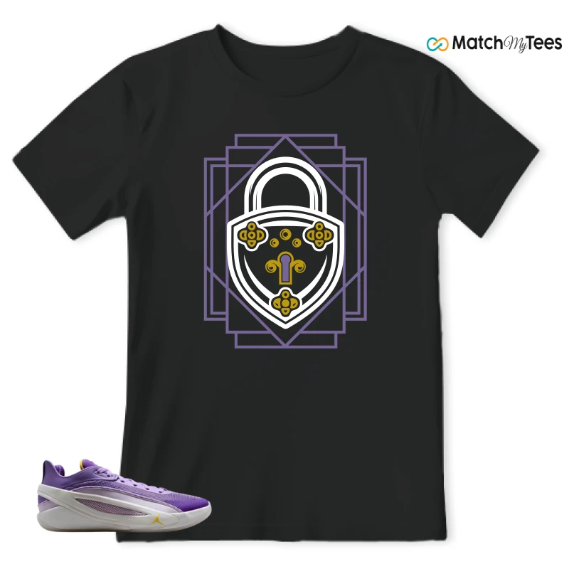 NIKE JORDAN LUKA 5 LAKERS SNEAKER Matching Tees t-shirt