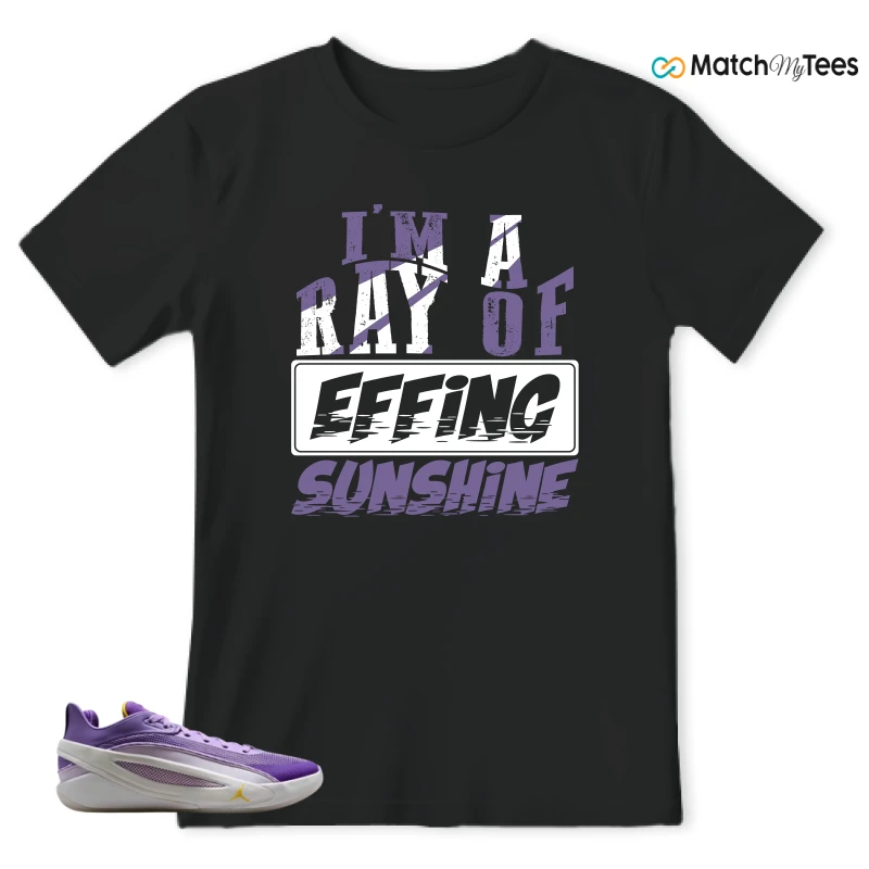NIKE JORDAN LUKA 5 LAKERS SNEAKER Matching Tees t-shirt