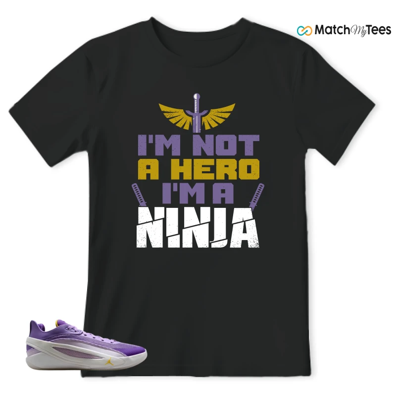 NIKE JORDAN LUKA 5 LAKERS SNEAKER Matching Tees t-shirt
