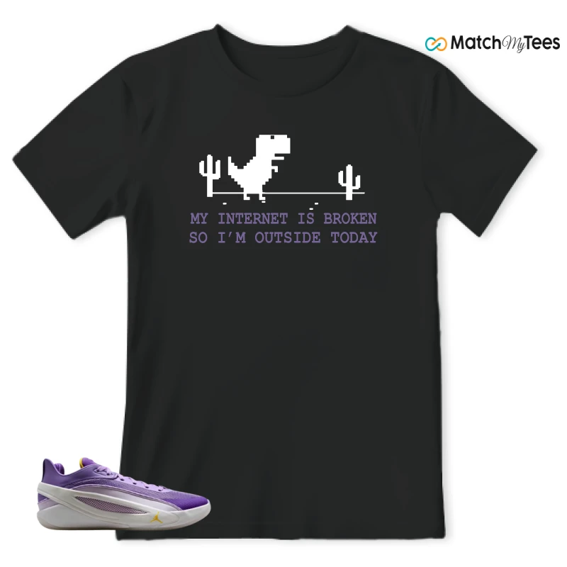 NIKE JORDAN LUKA 5 LAKERS SNEAKER Matching Tees t-shirt