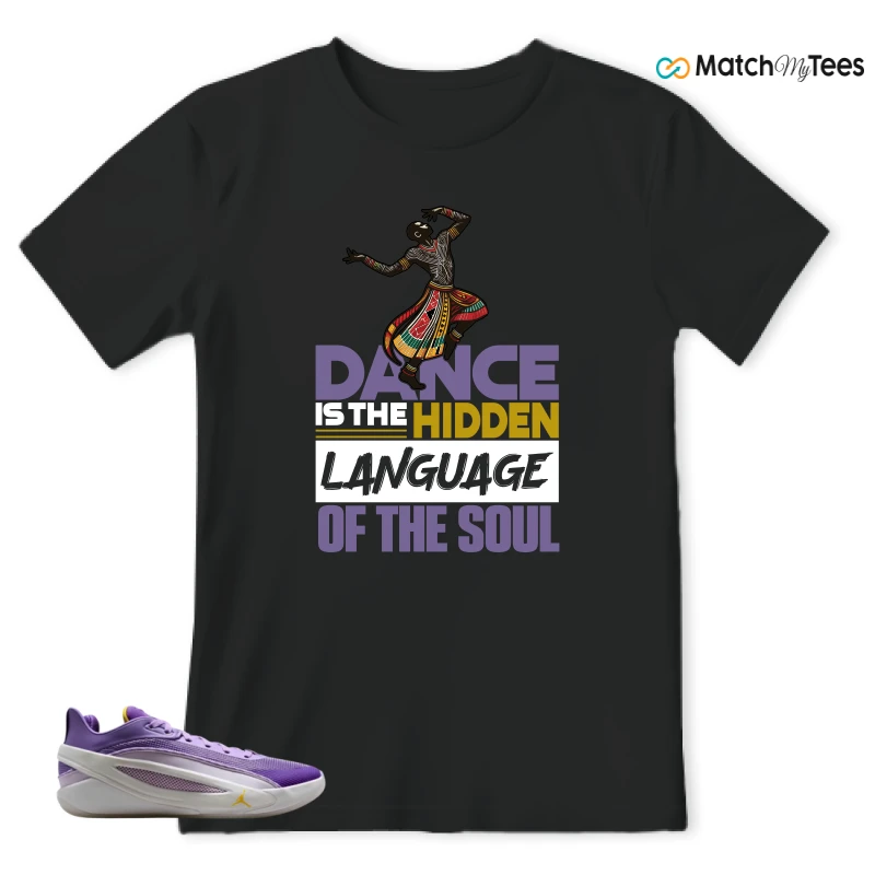 NIKE JORDAN LUKA 5 LAKERS SNEAKER Matching Tees t-shirt