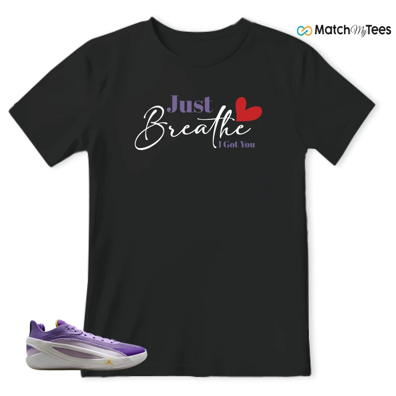 NIKE JORDAN LUKA 5 LAKERS SNEAKER Matching Tees t-shirt