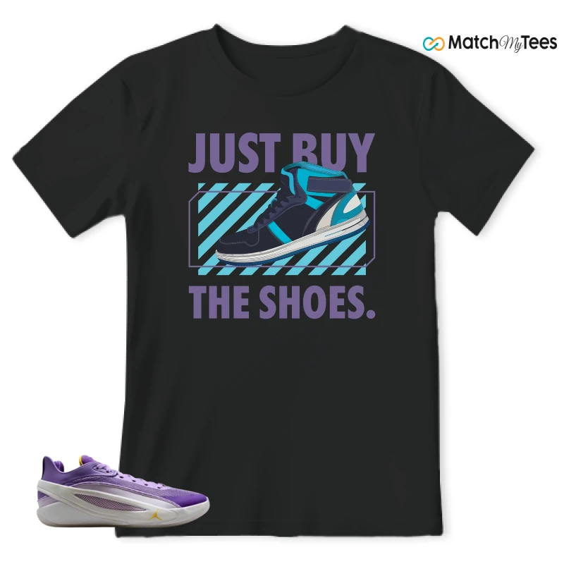 NIKE JORDAN LUKA 5 LAKERS SNEAKER Matching Tees t-shirt