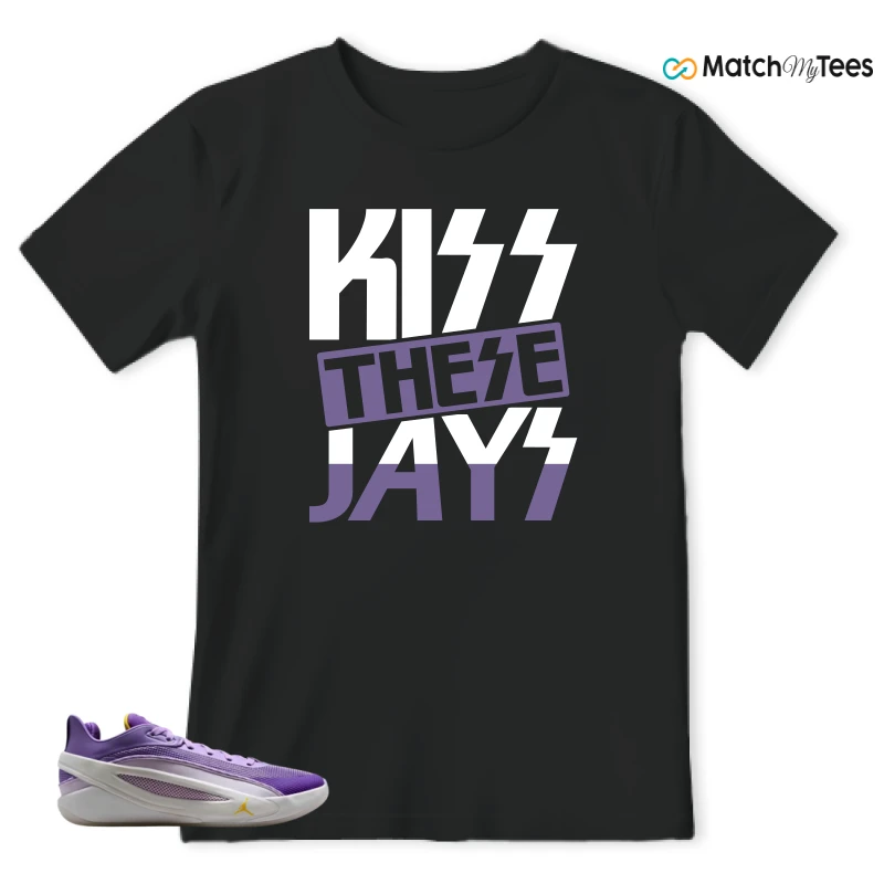 NIKE JORDAN LUKA 5 LAKERS SNEAKER Matching Tees t-shirt