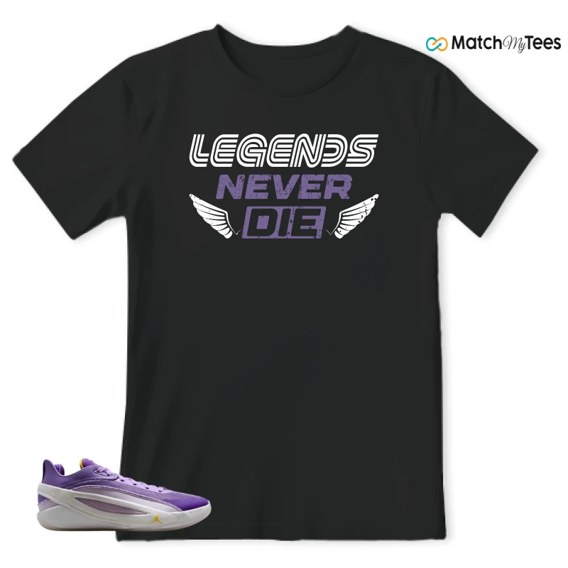 NIKE JORDAN LUKA 5 LAKERS SNEAKER Matching Tees t-shirt