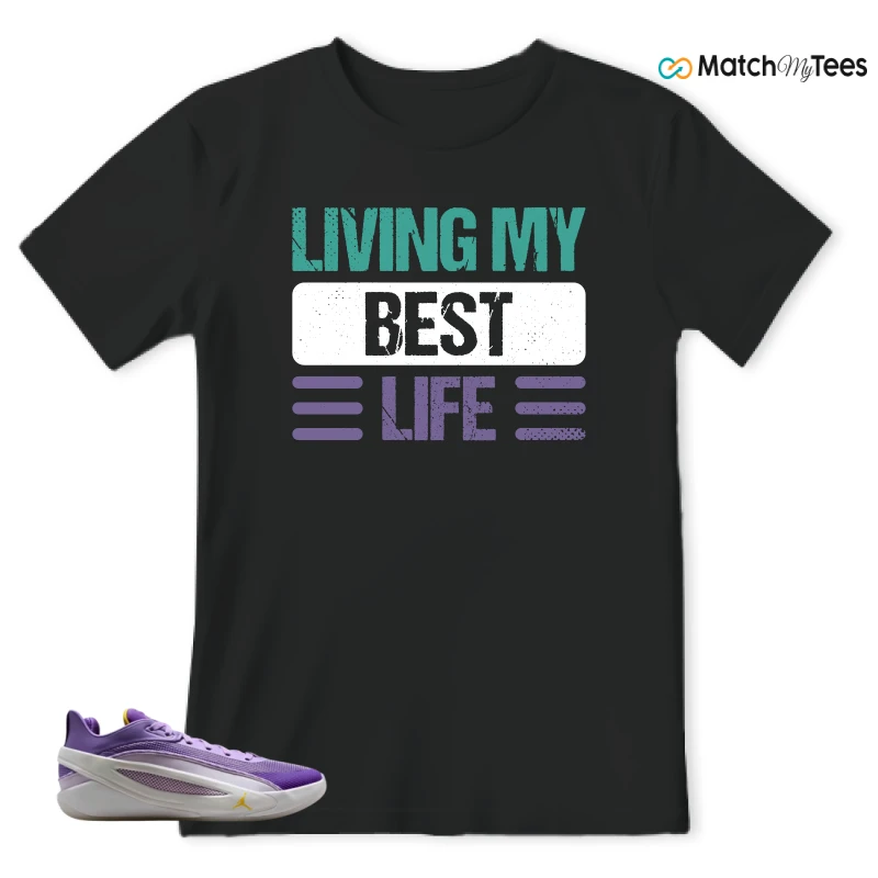 NIKE JORDAN LUKA 5 LAKERS SNEAKER Matching Tees t-shirt