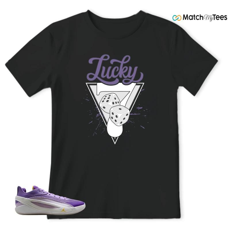 NIKE JORDAN LUKA 5 LAKERS SNEAKER Matching Tees t-shirt