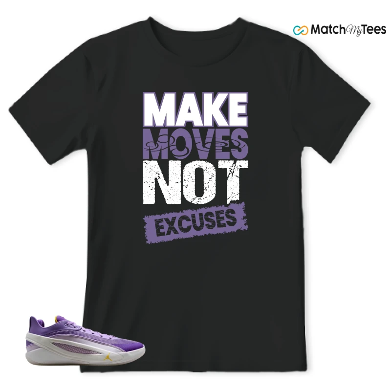 NIKE JORDAN LUKA 5 LAKERS SNEAKER Matching Tees t-shirt