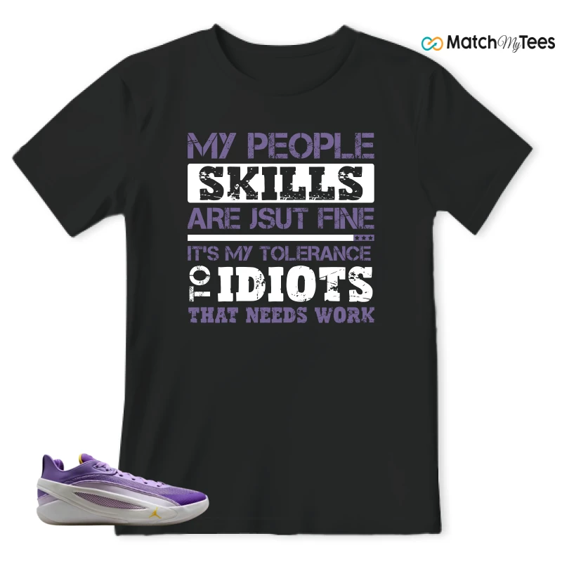 NIKE JORDAN LUKA 5 LAKERS SNEAKER Matching Tees t-shirt