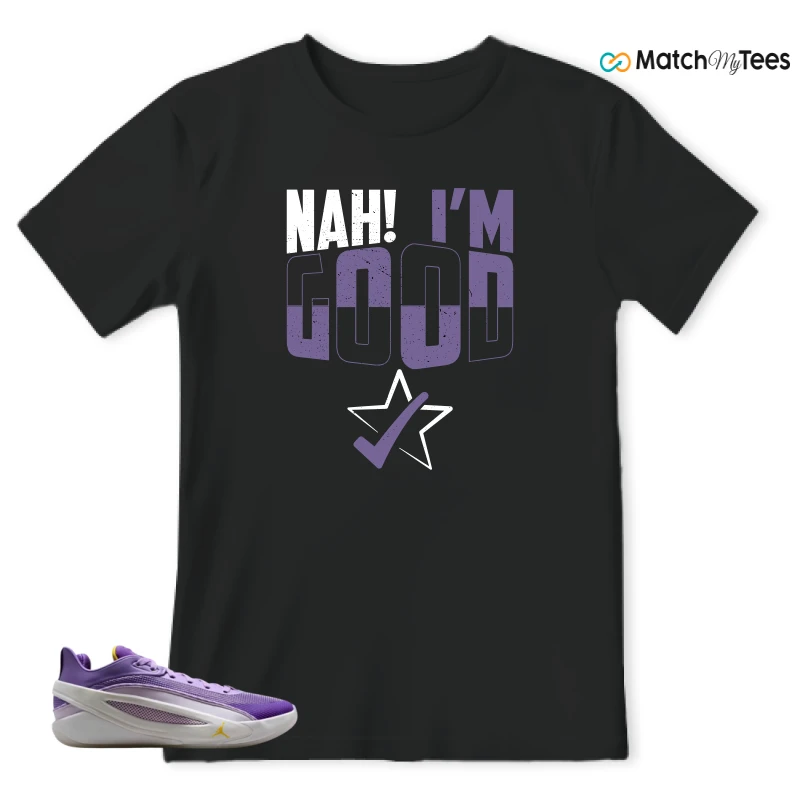NIKE JORDAN LUKA 5 LAKERS SNEAKER Matching Tees t-shirt