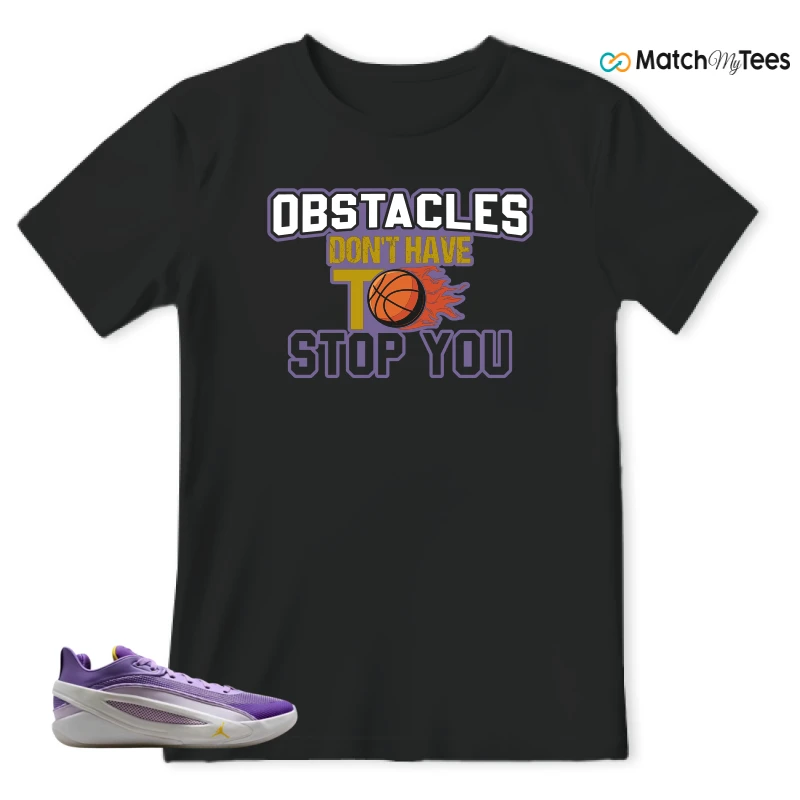 NIKE JORDAN LUKA 5 LAKERS SNEAKER Matching Tees t-shirt