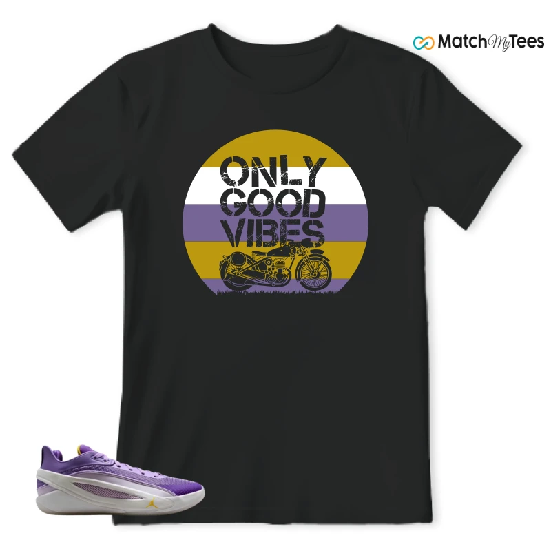 NIKE JORDAN LUKA 5 LAKERS SNEAKER Matching Tees t-shirt