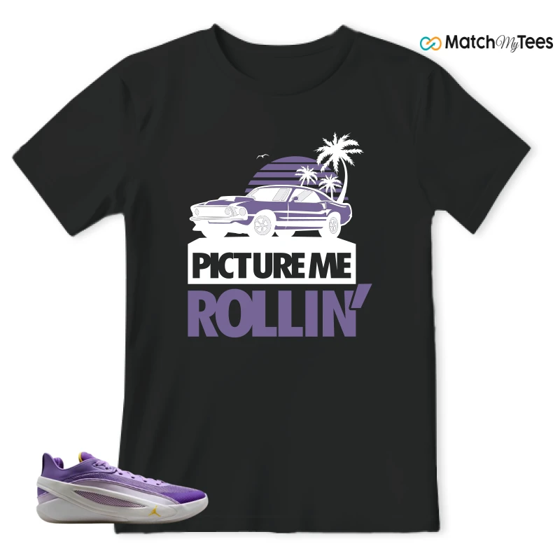 NIKE JORDAN LUKA 5 LAKERS SNEAKER Matching Tees t-shirt