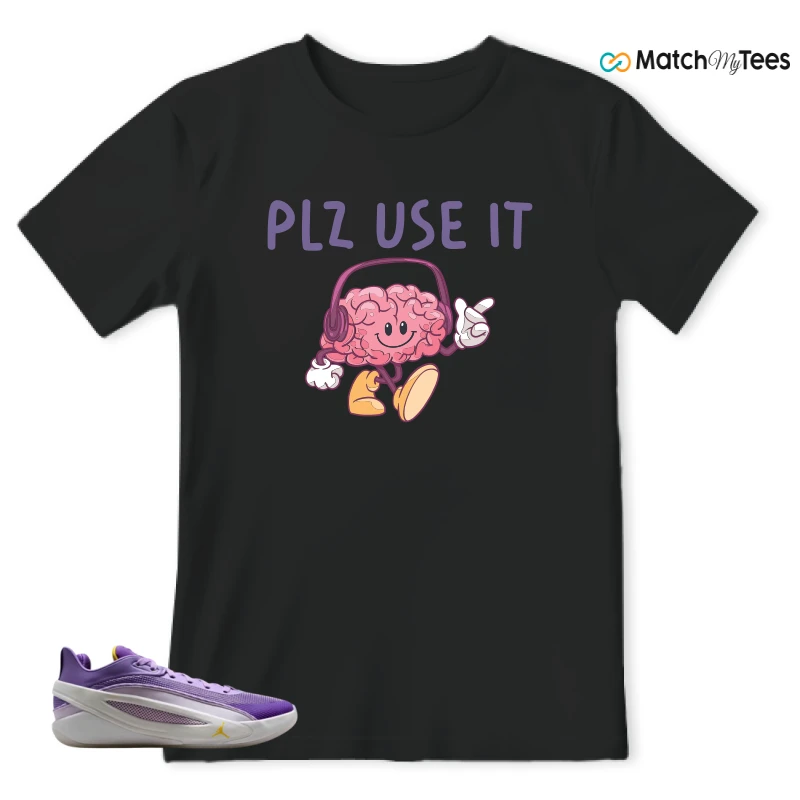 NIKE JORDAN LUKA 5 LAKERS SNEAKER Matching Tees t-shirt