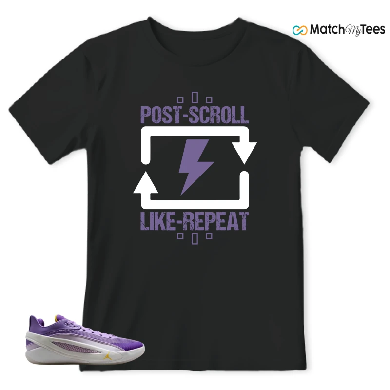NIKE JORDAN LUKA 5 LAKERS SNEAKER Matching Tees t-shirt
