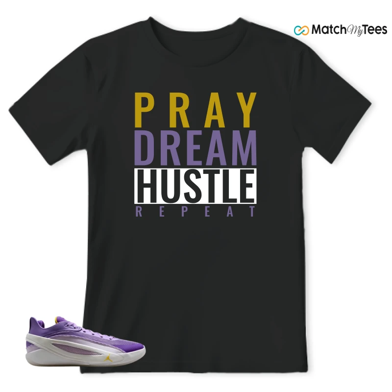 NIKE JORDAN LUKA 5 LAKERS SNEAKER Matching Tees t-shirt