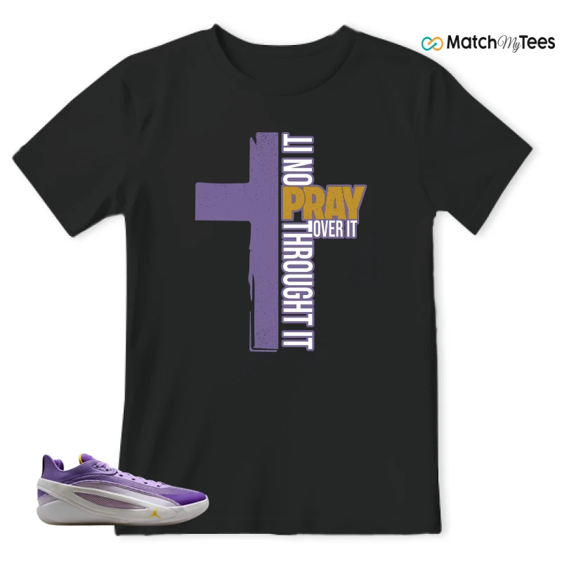 NIKE JORDAN LUKA 5 LAKERS SNEAKER Matching Tees t-shirt