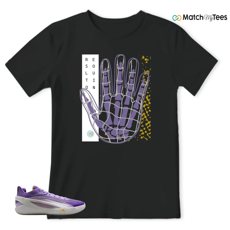 NIKE JORDAN LUKA 5 LAKERS SNEAKER Matching Tees t-shirt
