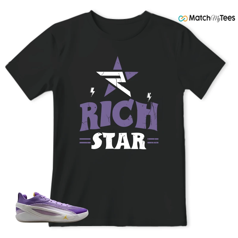 NIKE JORDAN LUKA 5 LAKERS SNEAKER Matching Tees t-shirt
