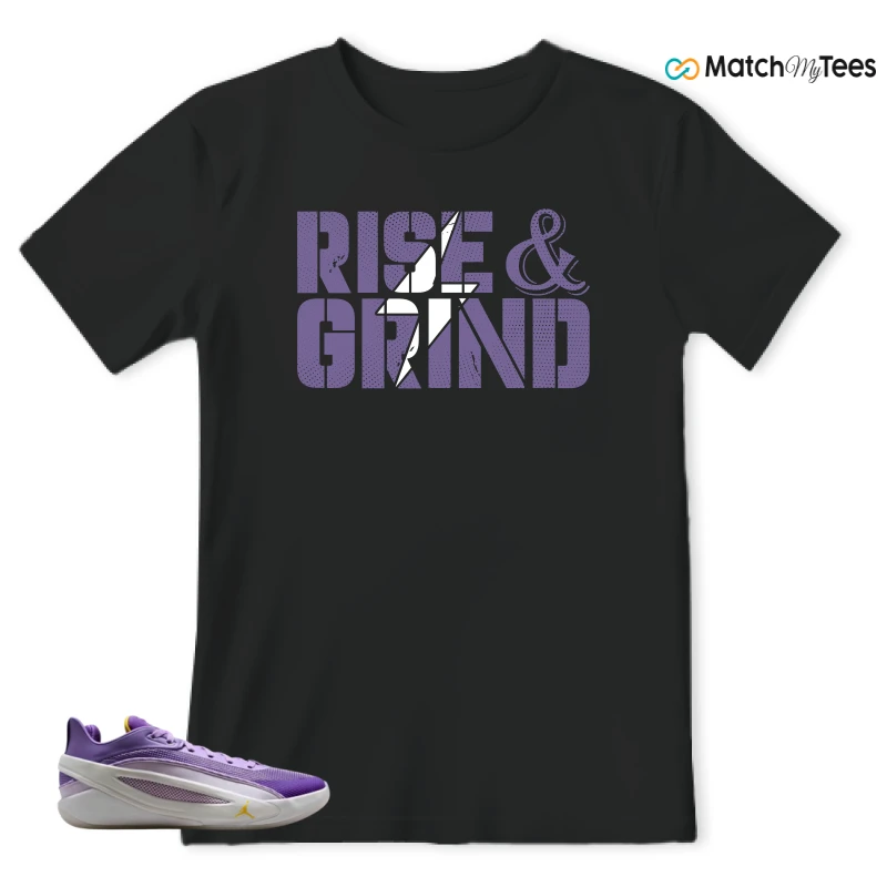 NIKE JORDAN LUKA 5 LAKERS SNEAKER Matching Tees t-shirt