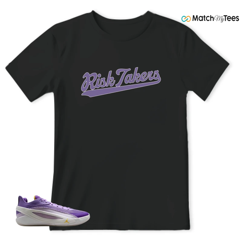 NIKE JORDAN LUKA 5 LAKERS SNEAKER Matching Tees t-shirt